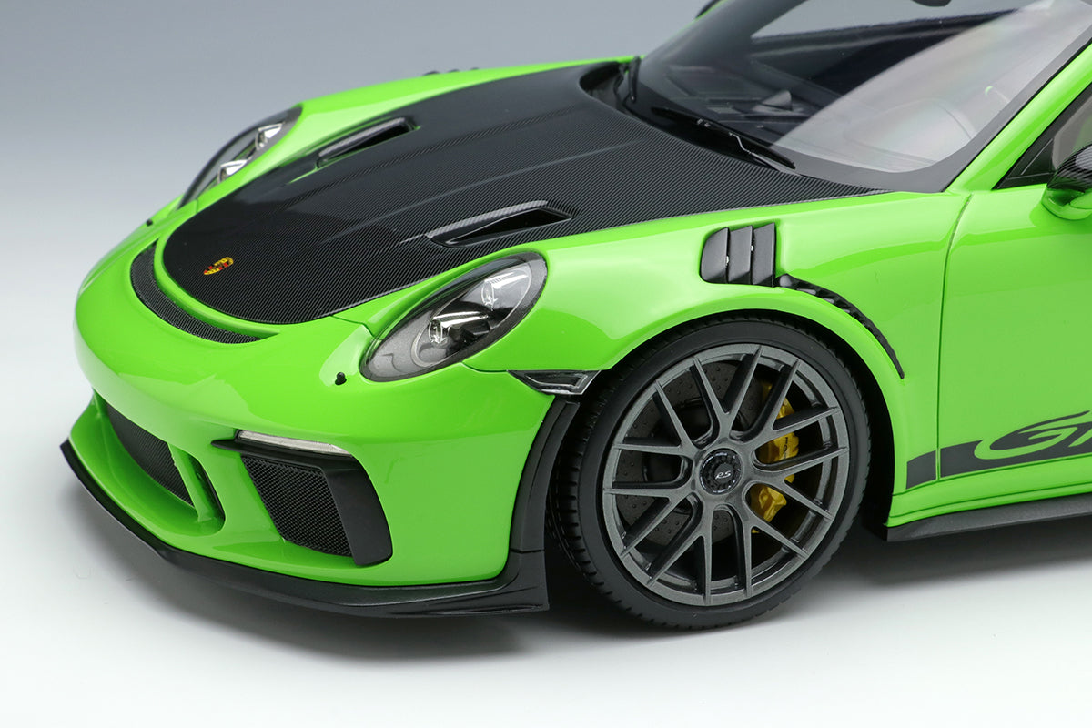 *PREORDER* Make Up Co., Ltd / EIDOLON 1:18 Porsche 911 (991.2) GT3 RS Weissach Package 2019 in Lizard Green