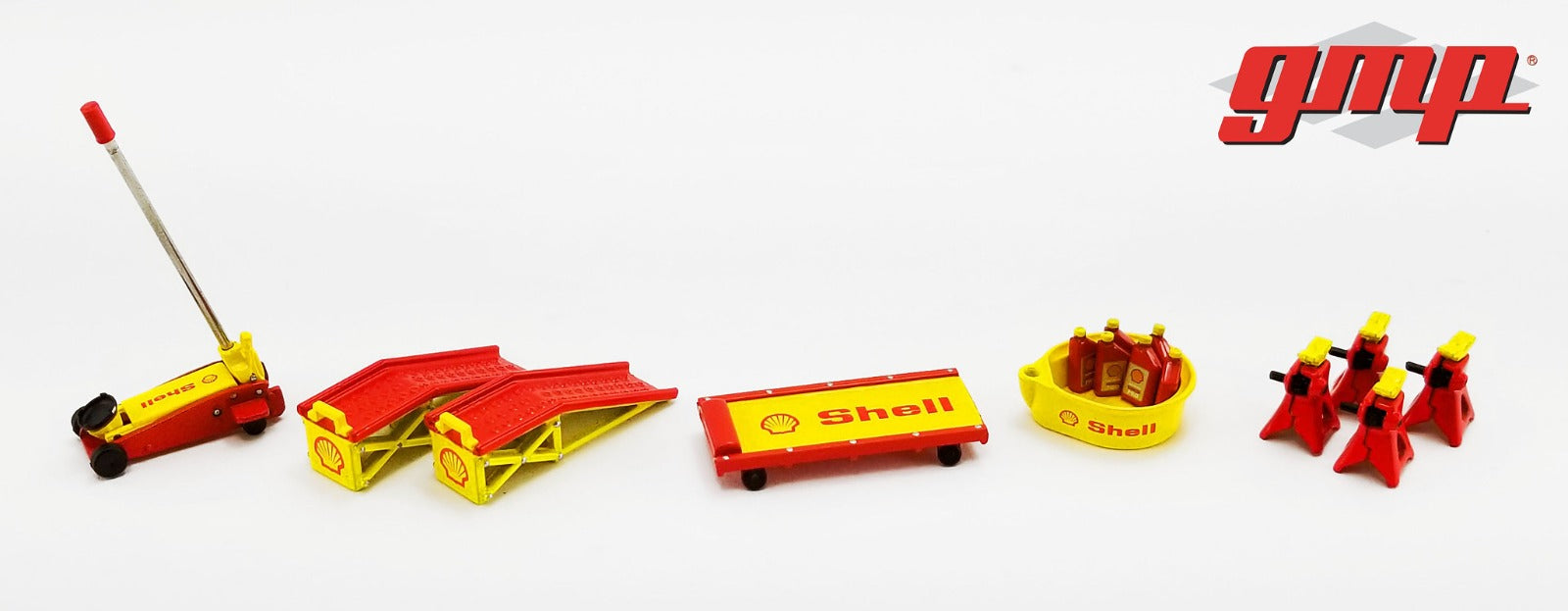 GMP 1:18 GMP Shop Tool Set #2 - Shell Oil GMP-18950