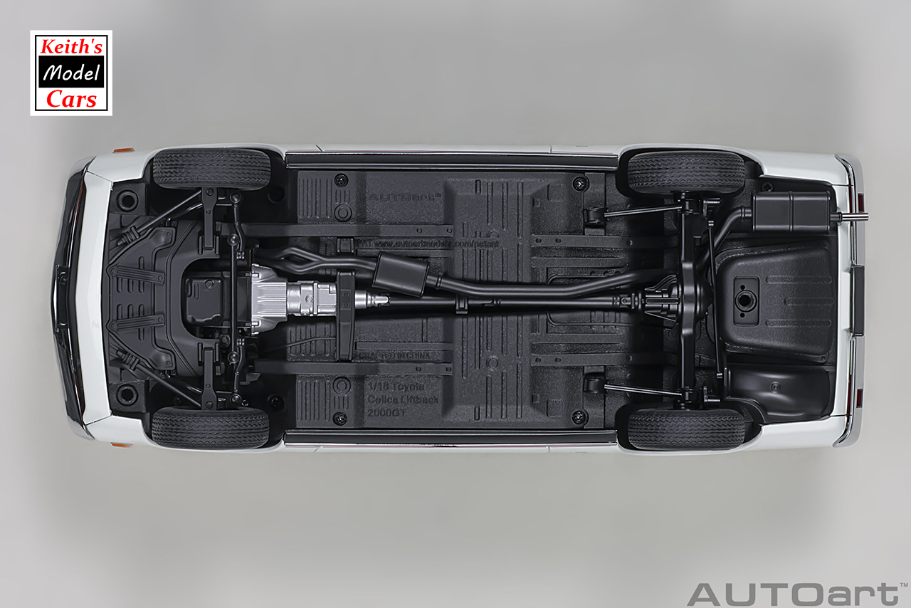 [1/18 Scale] Toyota Celica Liftback 2000GT (RA25) 1973 in White by AUTOart Models