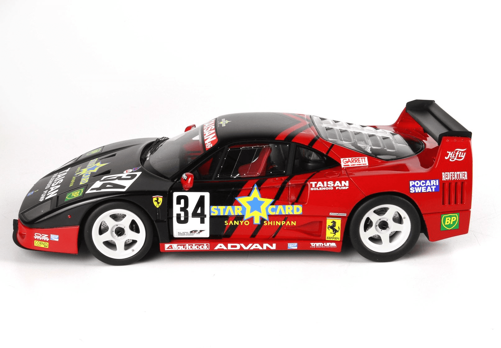 BBR Models 1:18 Ferrari F40 LM JGTC 1995 #34