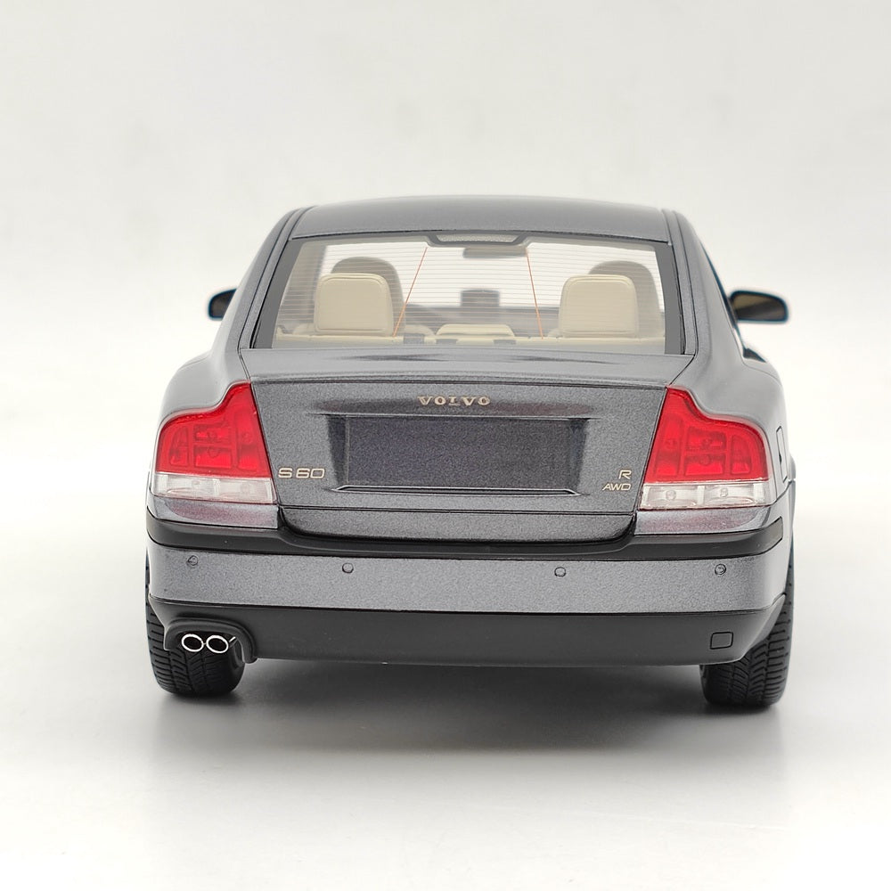 DNA Collectibles 1/18 Volvo S60 R 2003 DNA000107 Resin Model Car Grey Metallic Toy Gift