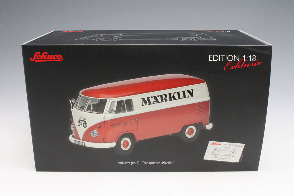 Schuco 1:18 Volkswagen VW T1 Box Van 