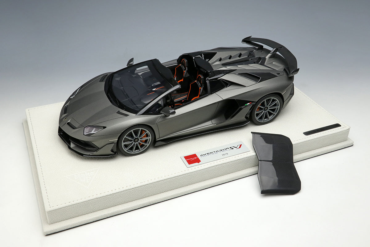 Lamborghini Aventador SVJ Roadster - Grigio Titans - 1:18