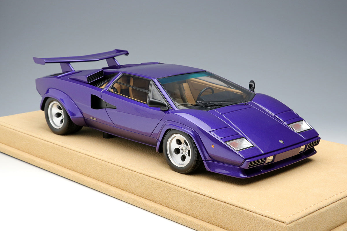 Lamborghini Countach LP5000S 1982 - metallic purple - 1:18
