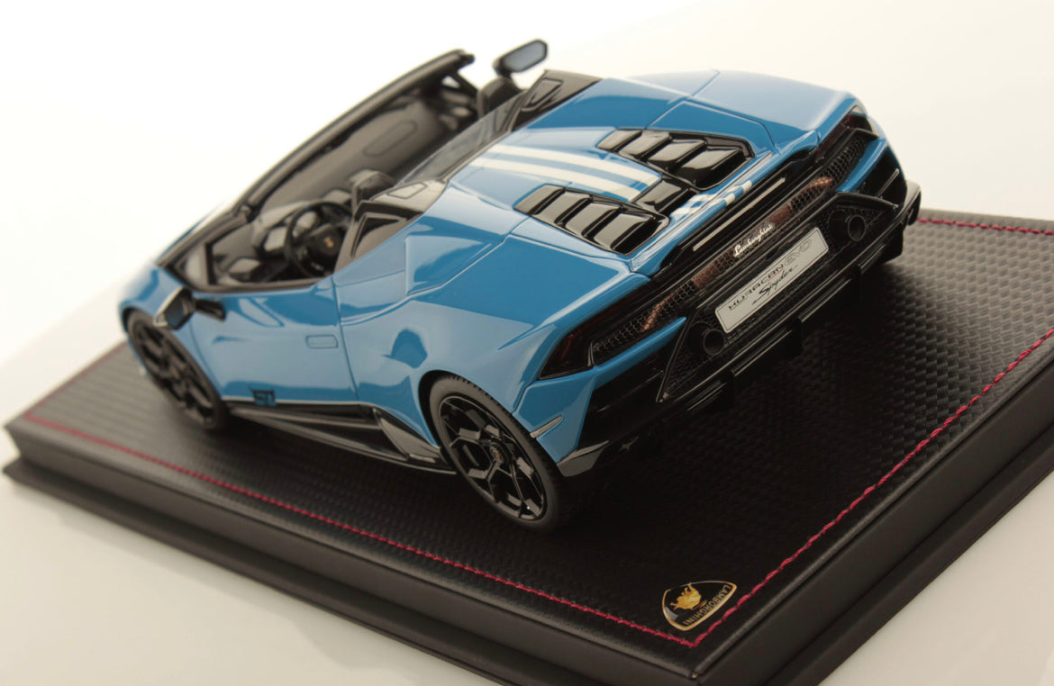 Lamborghini Huracan Spyder - Blu Le Mans 60th Anniversary - 1:18