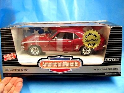 1:18 Ertl Chevy Camaro '69 SS 396 Coupe