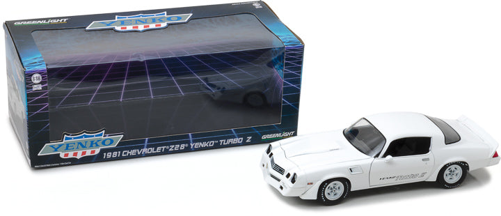 GreenLight 1:18 1981 Chevrolet Z/28 Yenko Turbo Z - White 12998