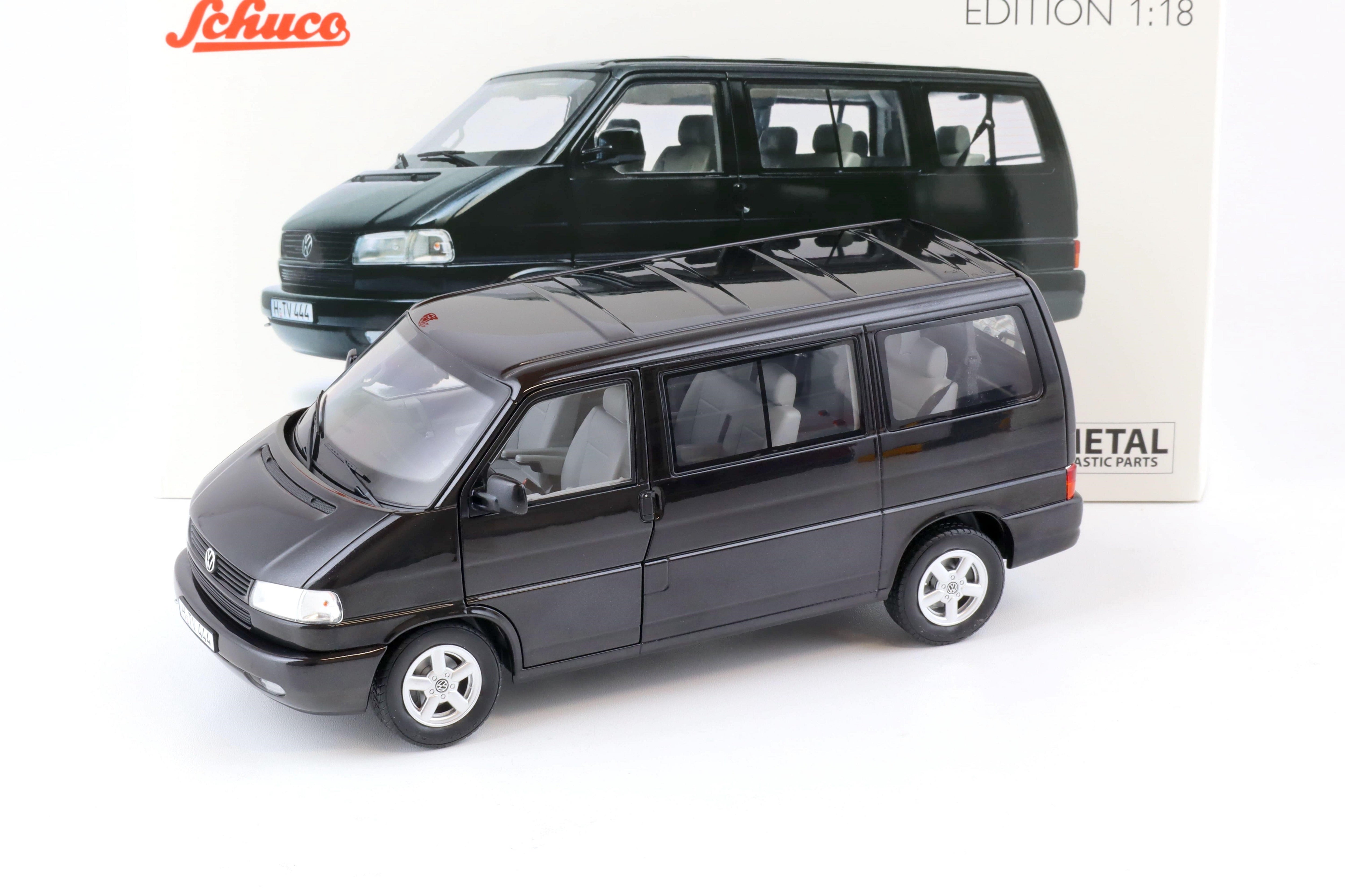 Schuco 1:18 Volkswagen T4b Caravelle Black 450041600