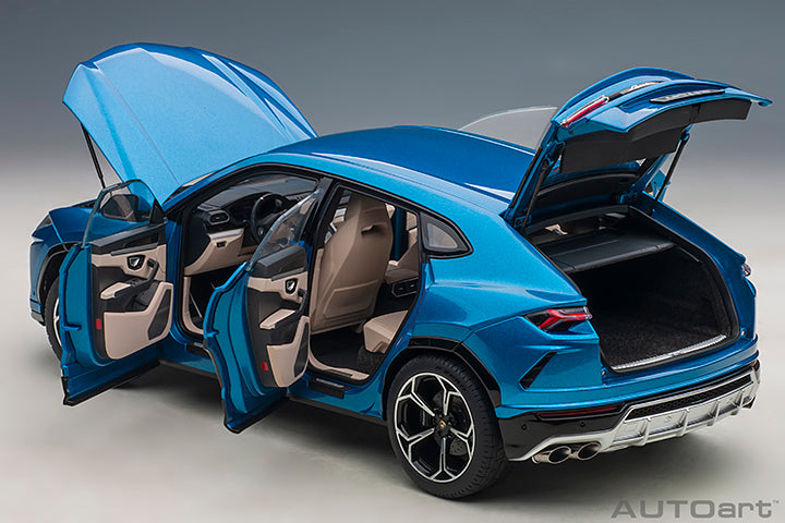 AUTOART 1:18 LAMBORGHINI URUS (BLU ELEOS/METALLIC BLUE) 79162