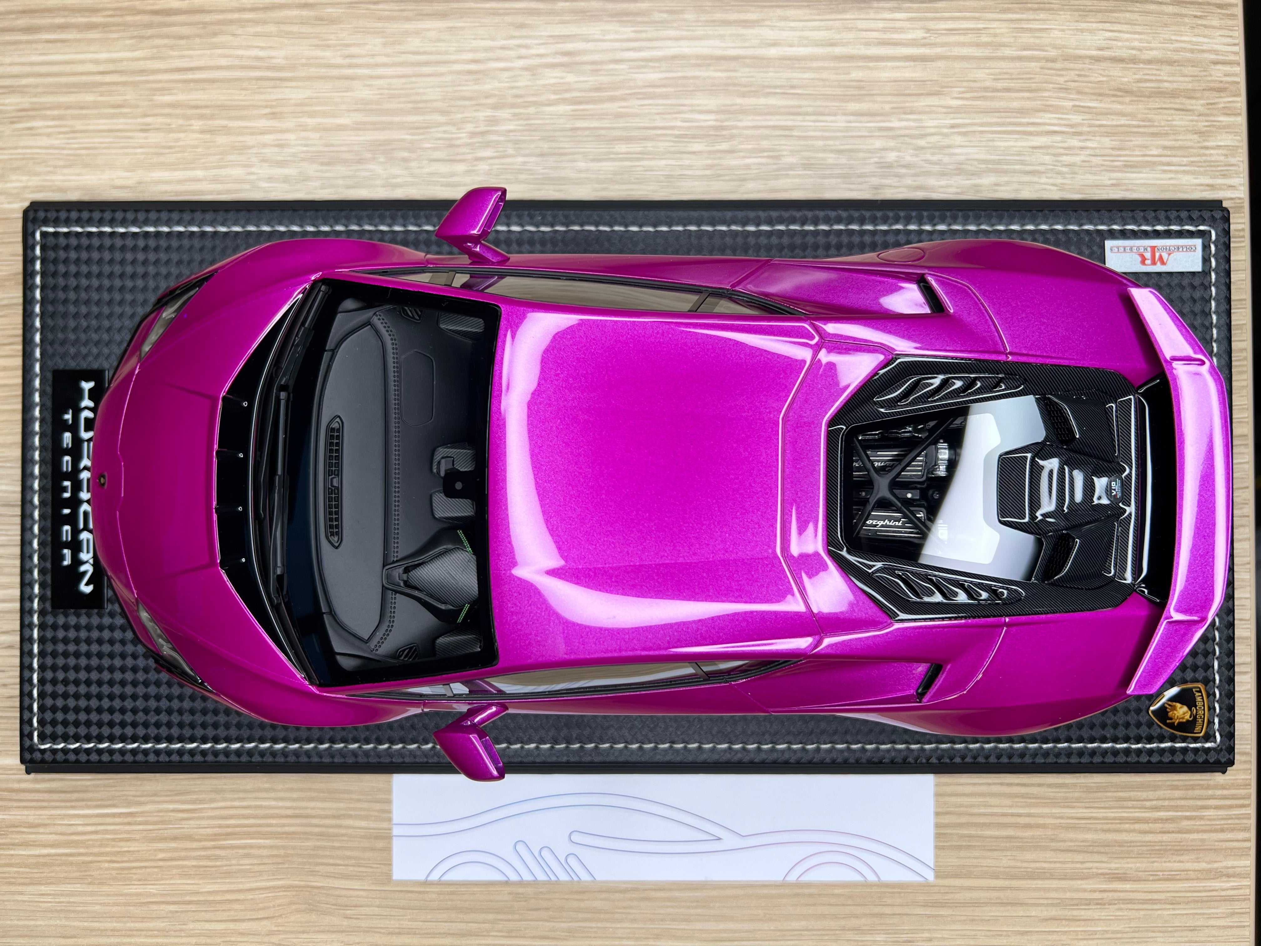 Lamborghini Huracan Tecnica - metallic purple - Limited Edition 1 of 1 - 1:18