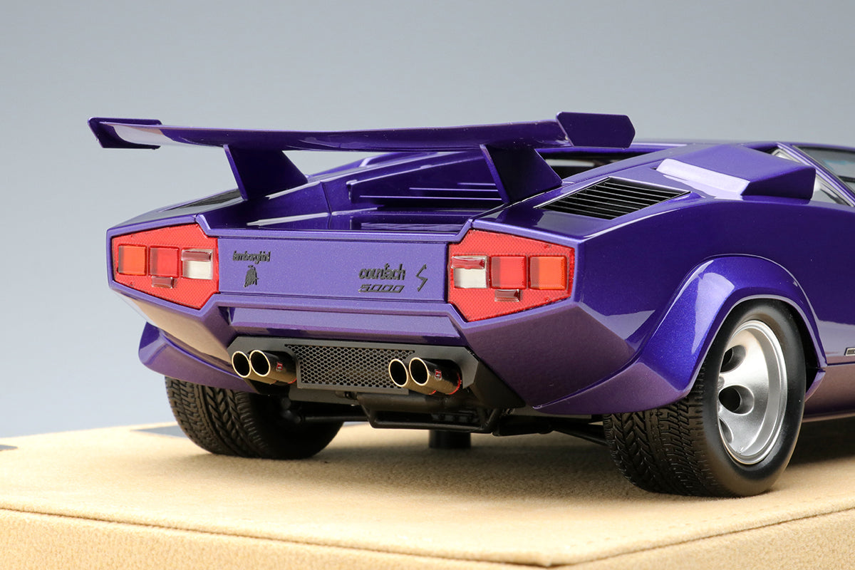 Lamborghini Countach LP5000S 1982 - metallic purple - 1:18