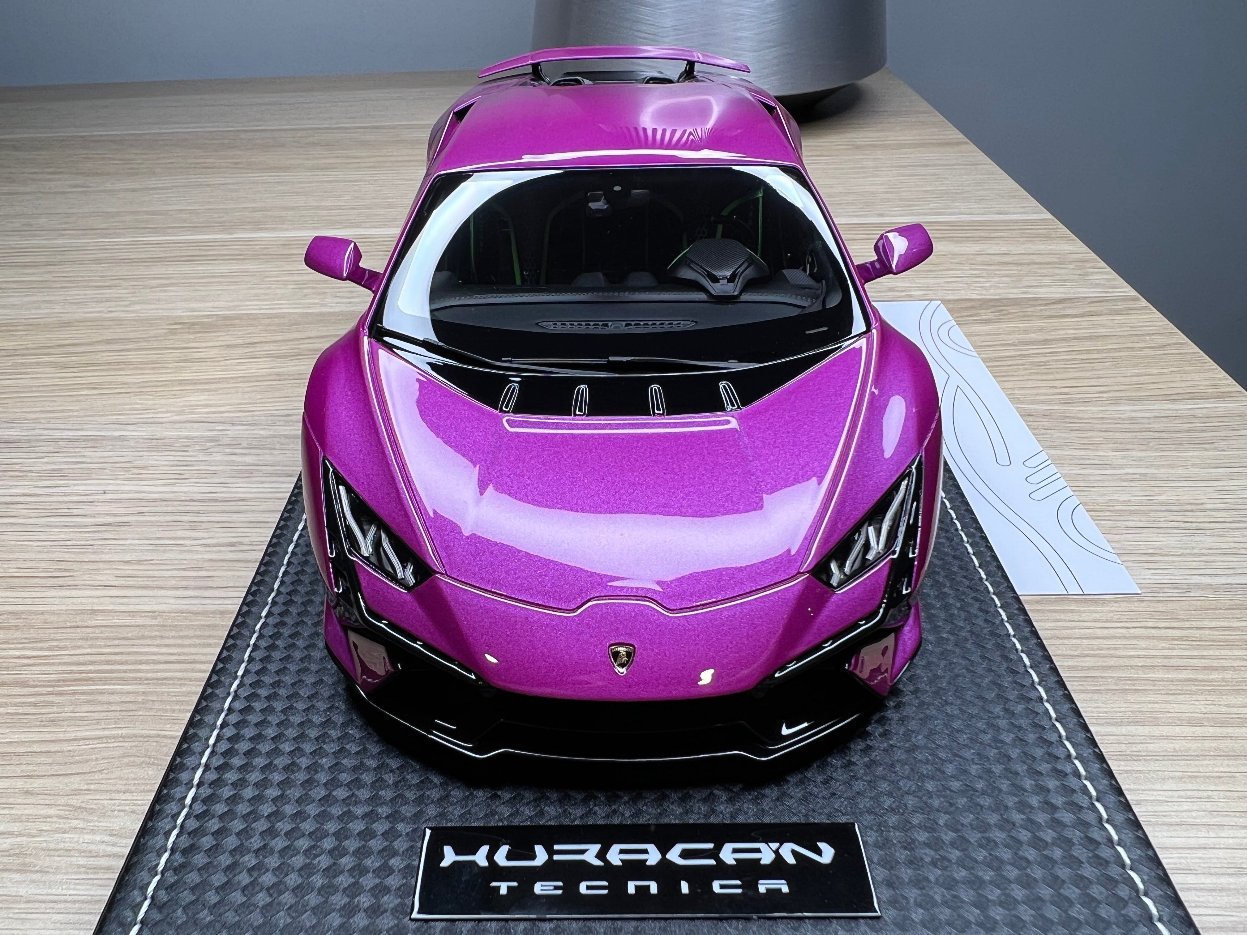 Lamborghini Huracan Tecnica - metallic purple - Limited Edition 1 of 1 - 1:18