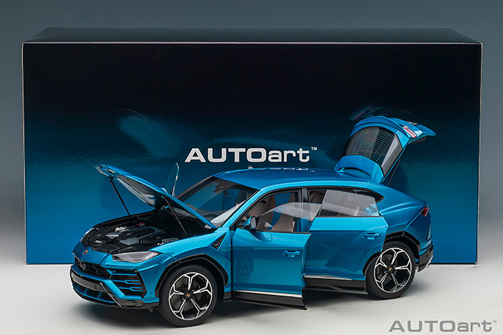AUTOART 1:18 LAMBORGHINI URUS (BLU ELEOS/METALLIC BLUE) 79162