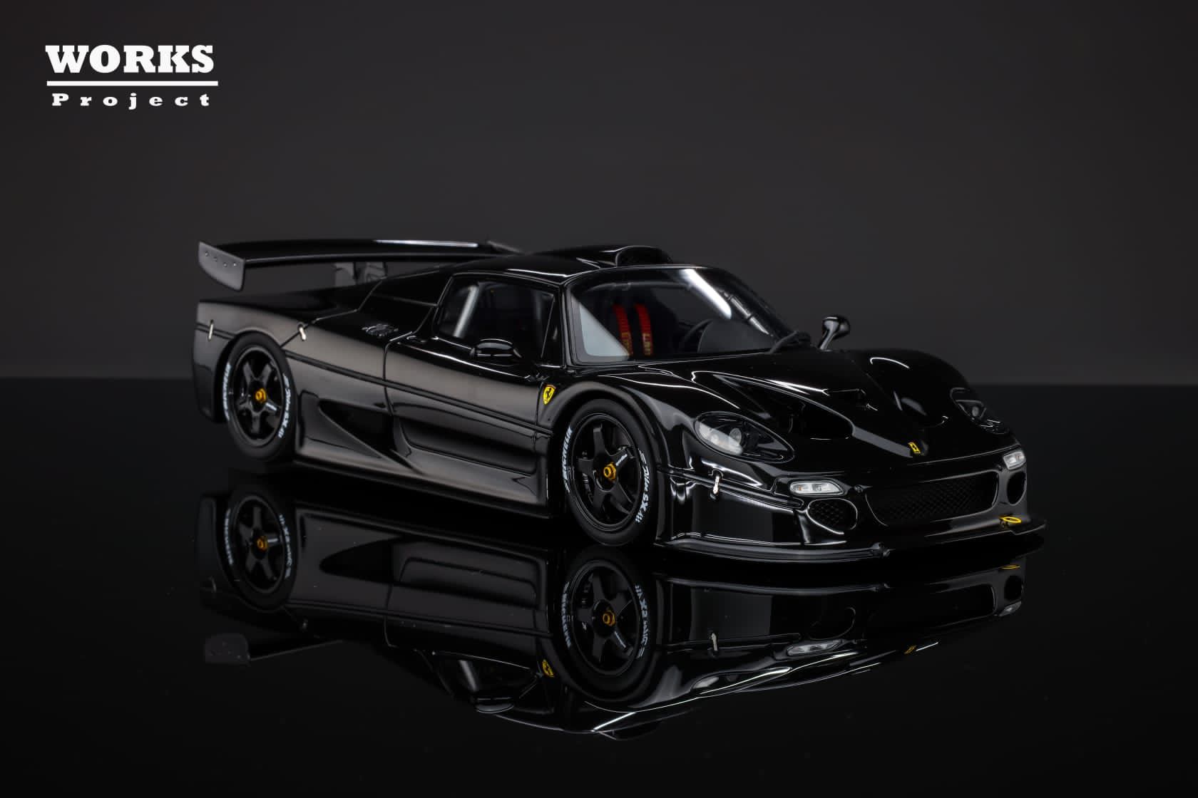WORKS Project 1:18 Ferrari F50 GT in Black
