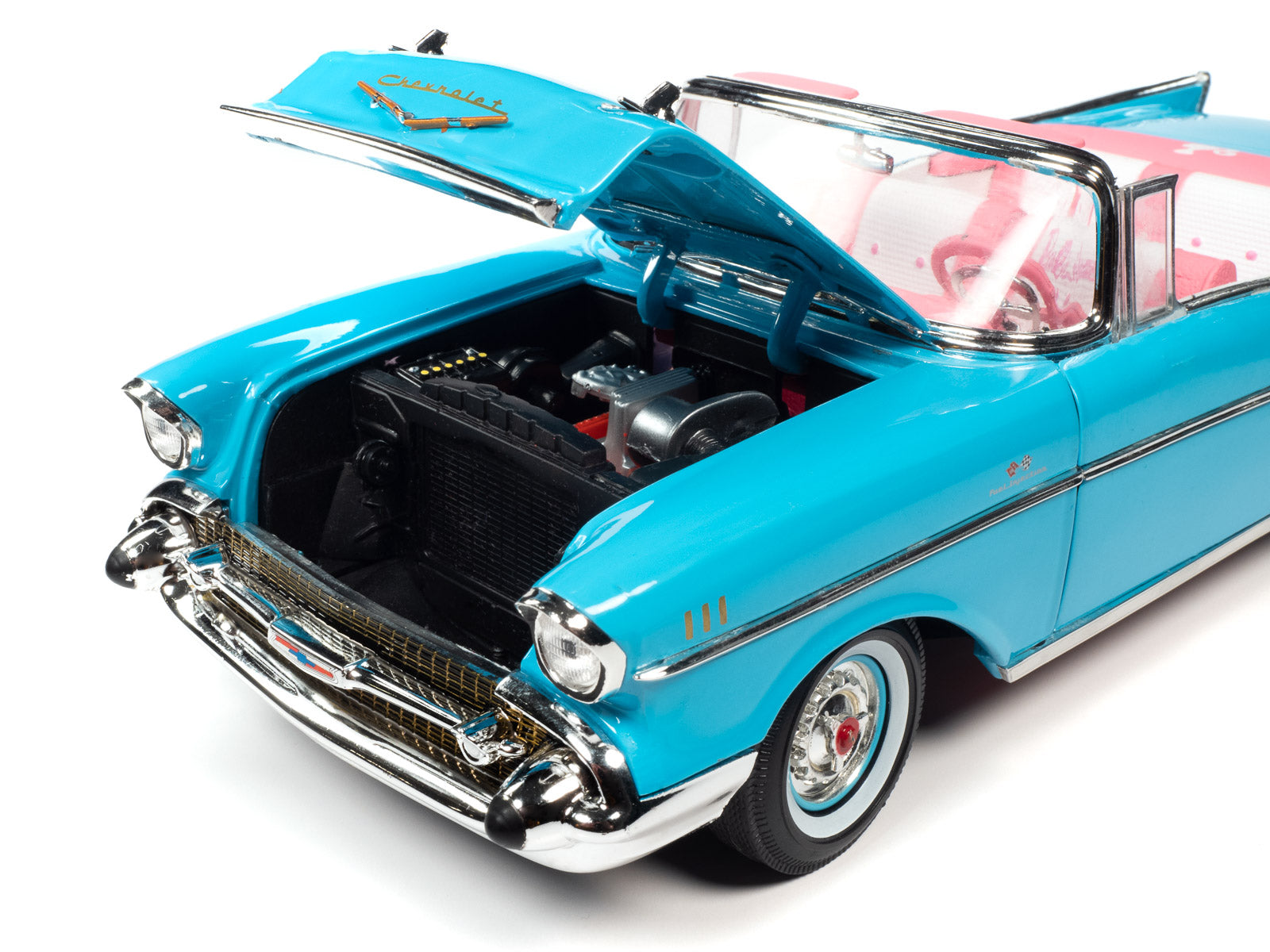 Barbie 1957 Chevy Bel Air Convertible (Aqua Blue) 1:18 Scale