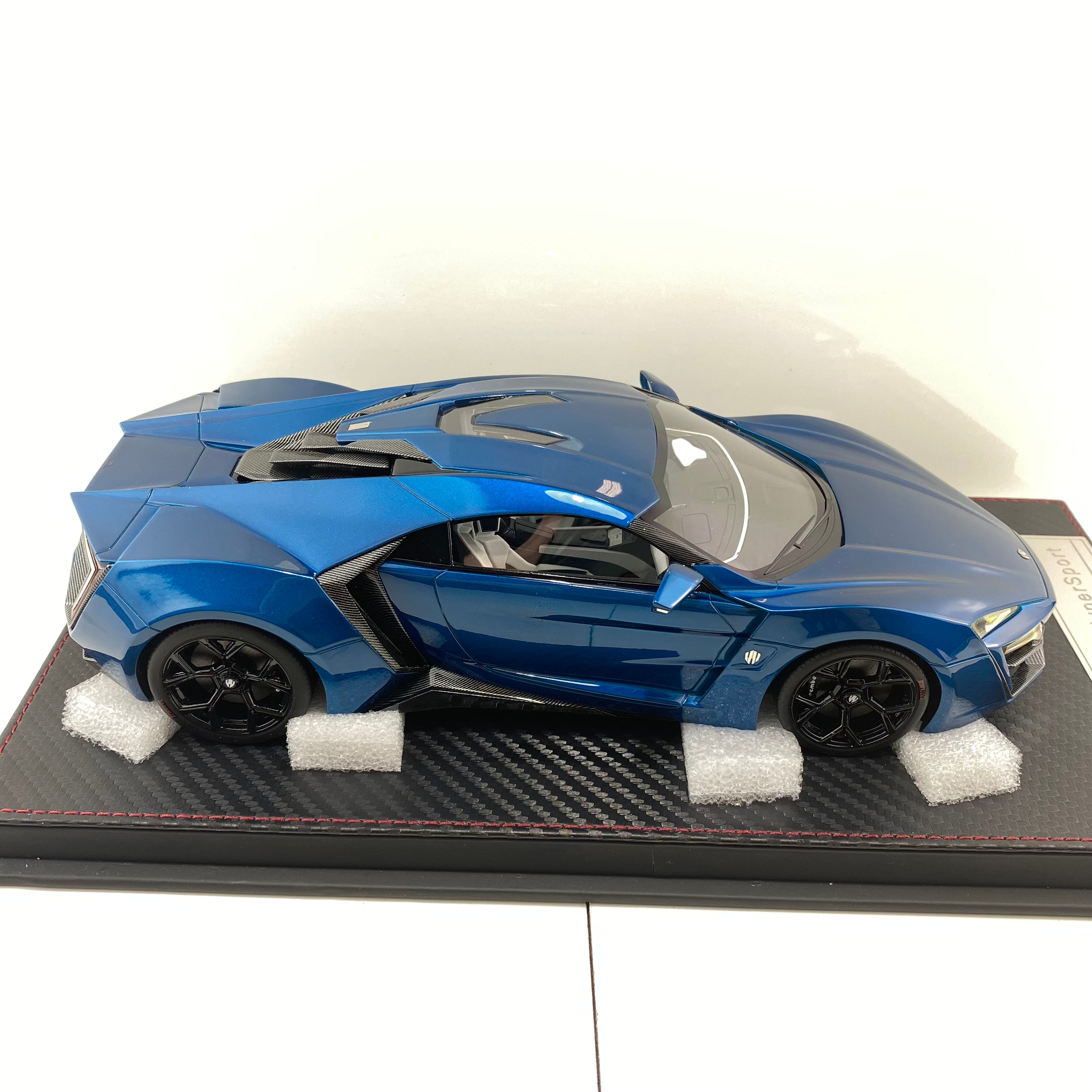 Frontiart 1:18 W Motor Lykan Hypersport Blue F030-11