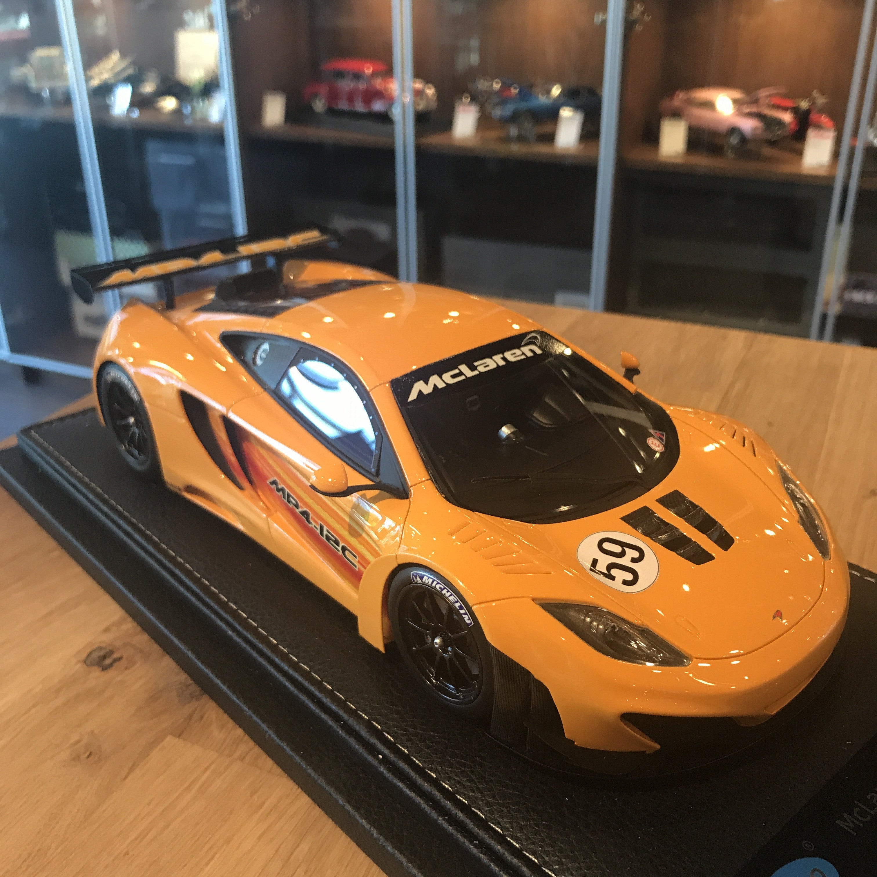 Peako 1:18 2011 McLaren MP4-12C GT3 #59 Orange 1804OR