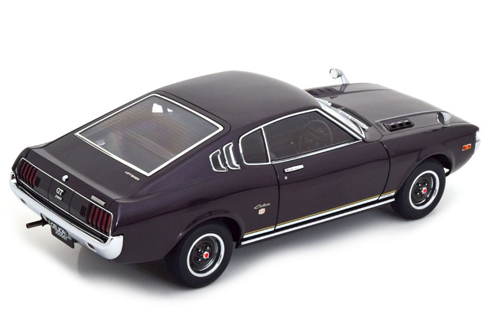 TOYOTA CELICA LIFTBACK 2000GT (RA25) 1973 DARK PURPLE - AUTOART SCALE 1:18