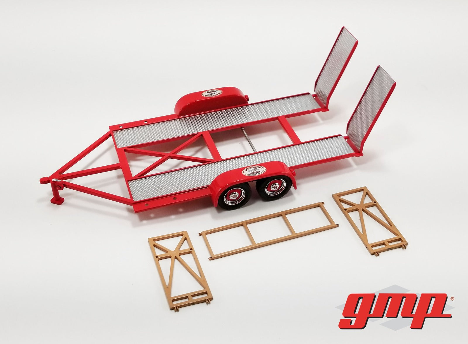 GMP 1:18 GMP Tandem Car Trailer - Busted Knuckle Garage GMP-18963
