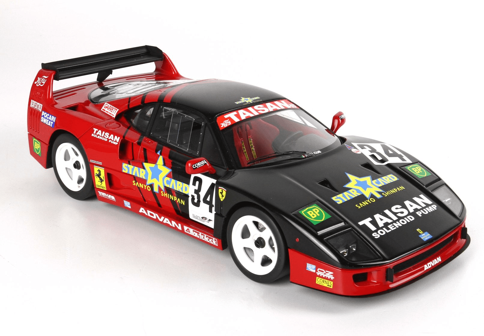 BBR Models 1:18 Ferrari F40 LM JGTC 1995 #34