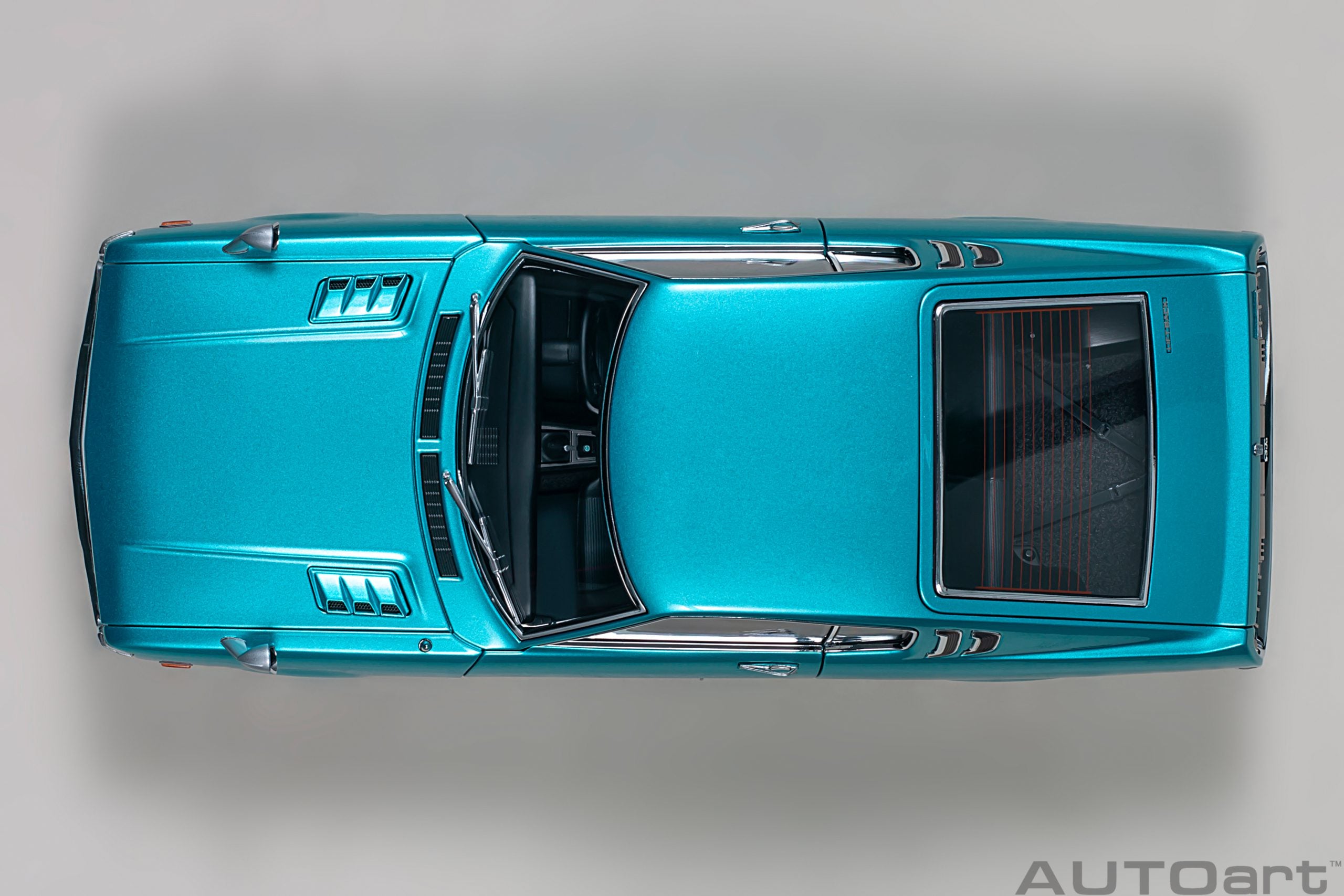 AUTOart 1:18 Toyota Celica Liftback 2000GT (RA25) 1973 (Turquoise Blue Metallic) 78767
