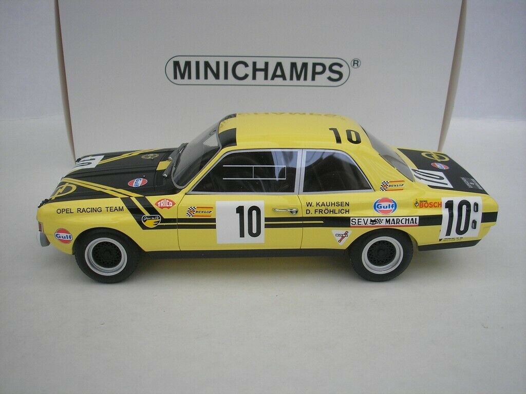 Minichamps 1:18 Opel Commodore A Steinmetz Kauhsen/Frohlich #10 SPA 24H 1970 107704600