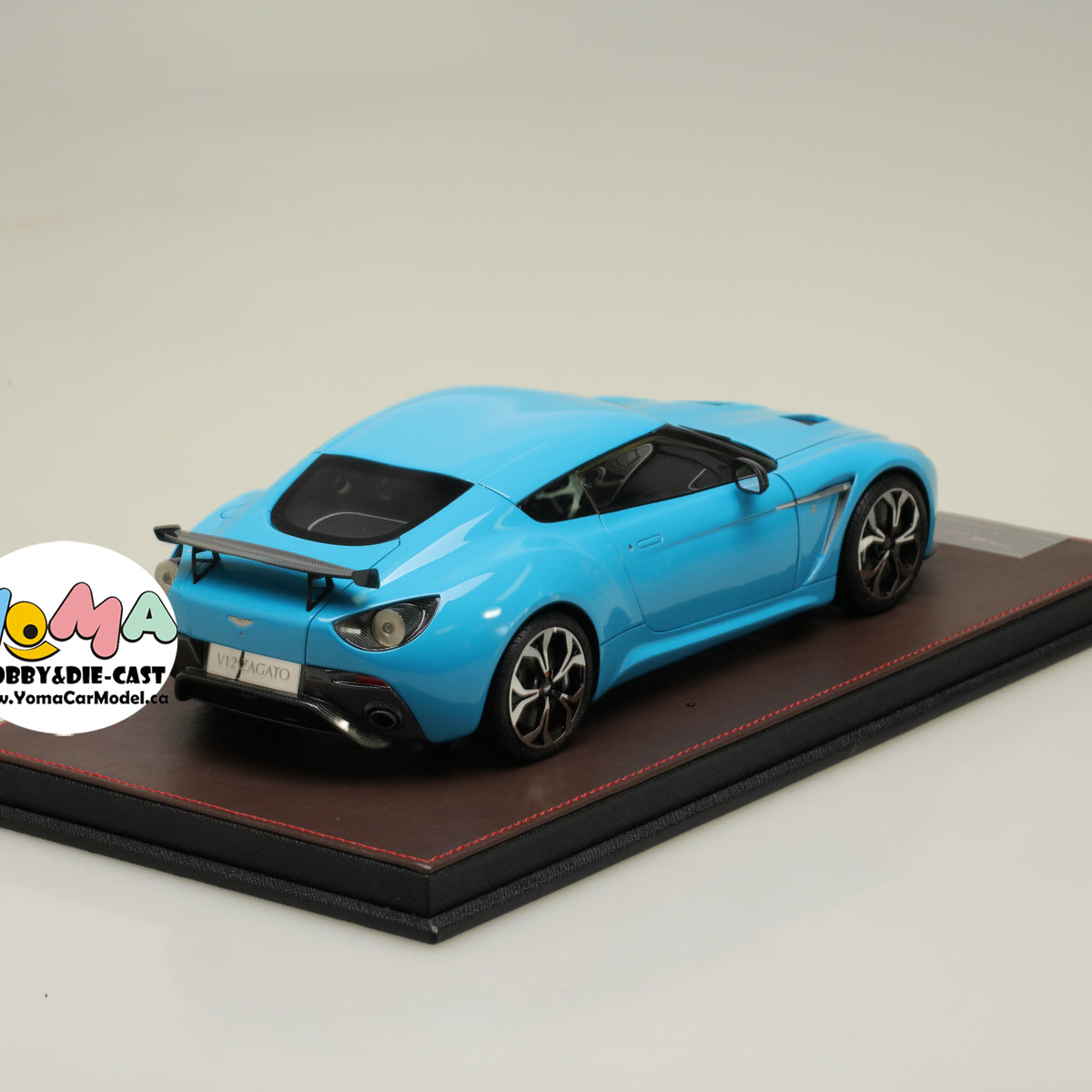 Frontiart 1/18 Aston Martin V12 Zagato Open Tiffany Blue FA009-33