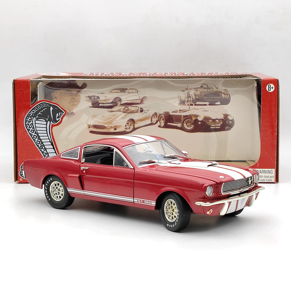 Cobra 1:18 1966 Ford Mustang Shelby GT 350 DC35003 Red Diecast Collectibles Used