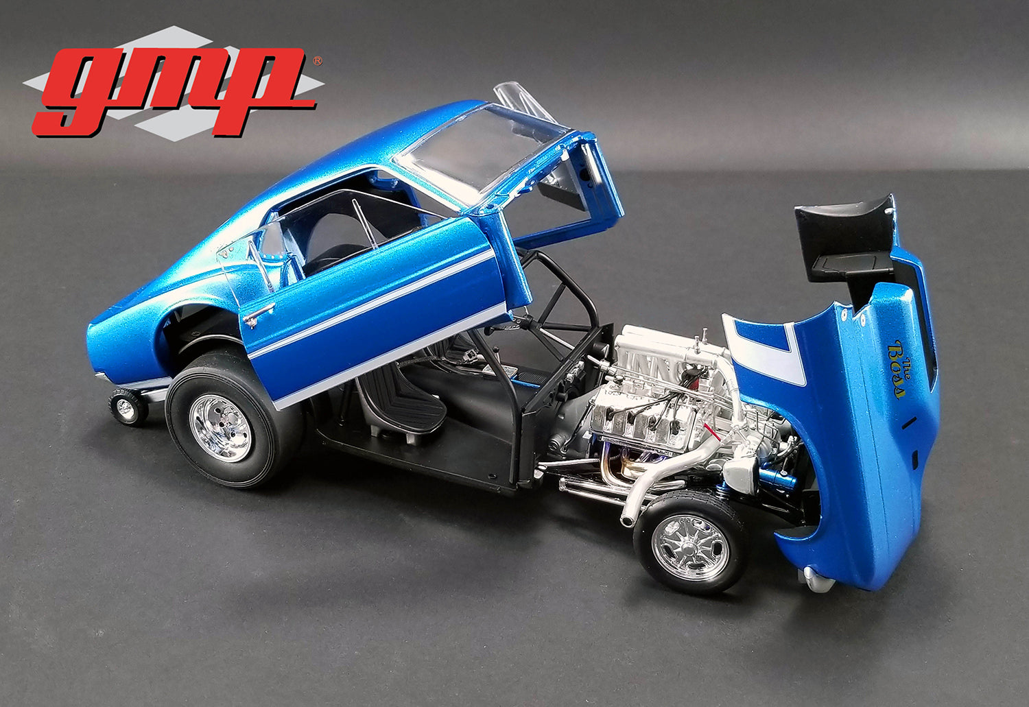 GMP 1/18 1969 Ford Mustang Gasser - The Boss GMP-18913