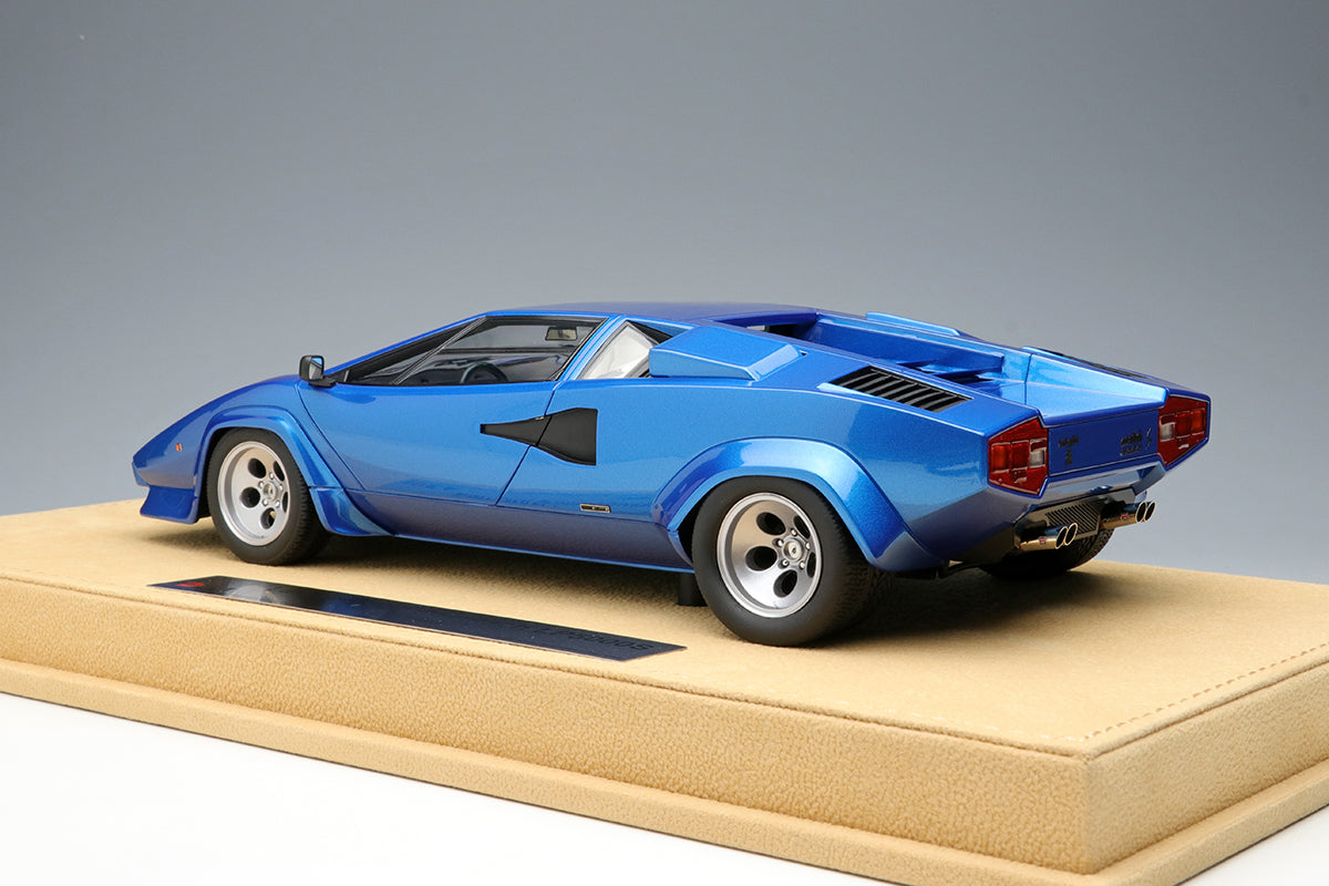 Lamborghini Countach LP5000S 1982 - metallic blue - 1:18