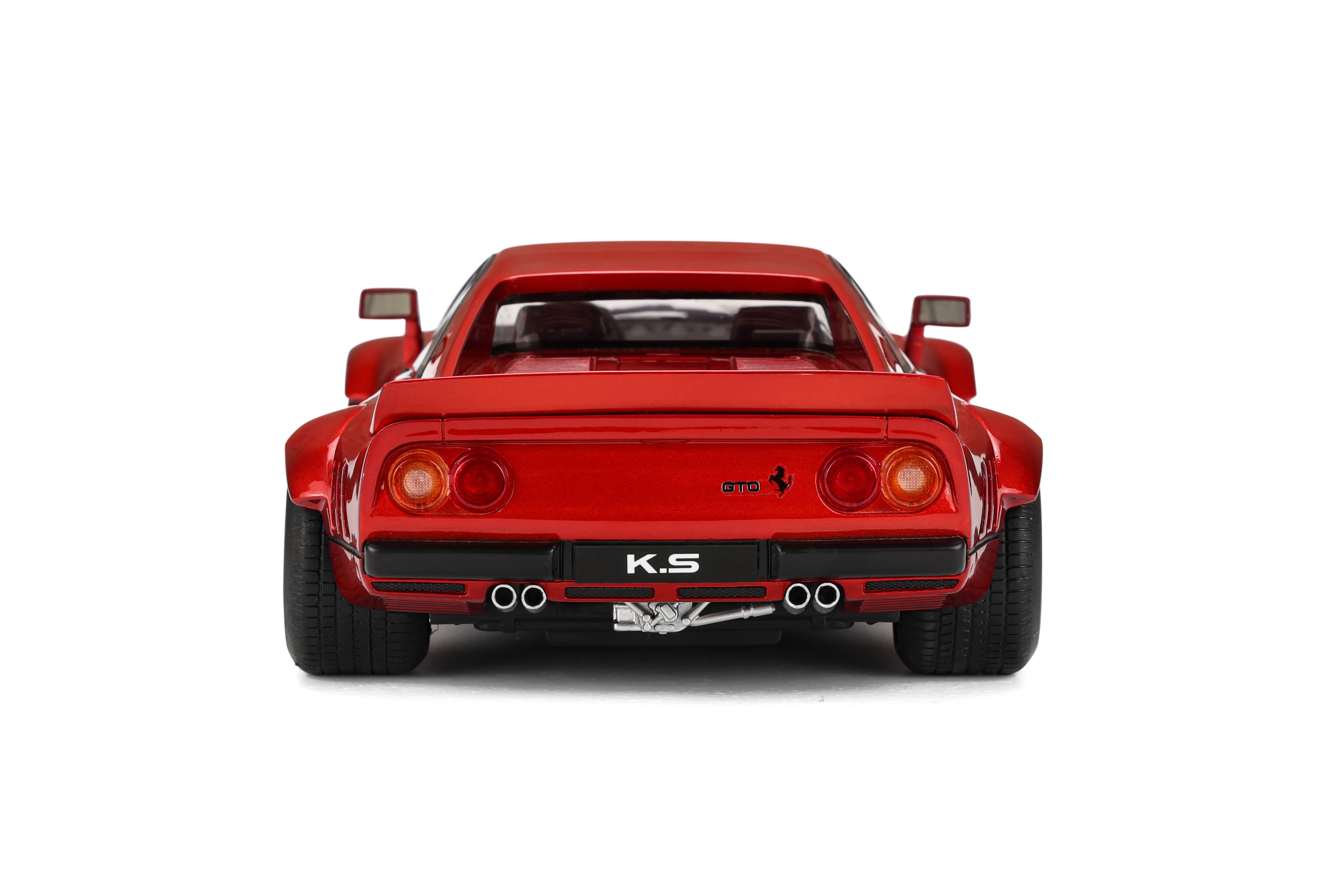 GT Spirit 1:18 2022 Khyzyl Saleem Ferrari 288 GTO Candy Red GT337