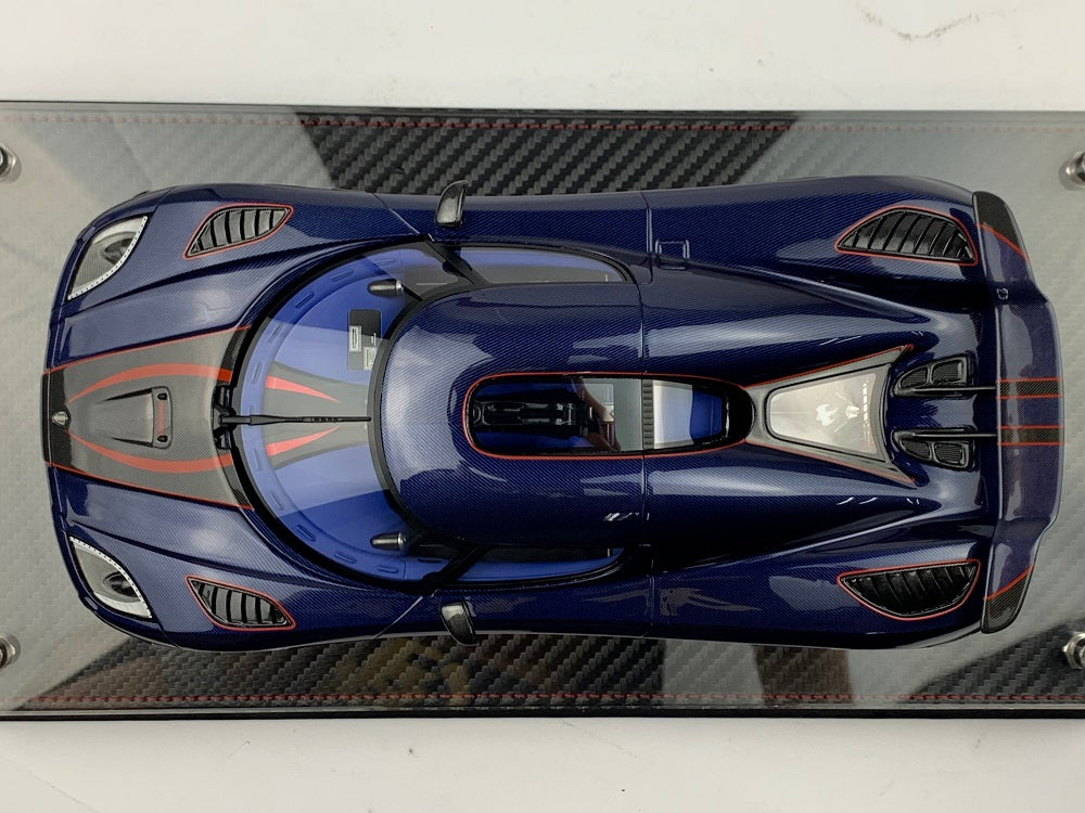 Frontiart 1:18 Koenigsegg Agera R Carbon Blue F051-167