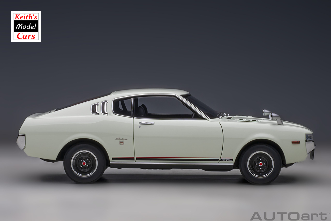 [1/18 Scale] Toyota Celica Liftback 2000GT (RA25) 1973 in White by AUTOart Models