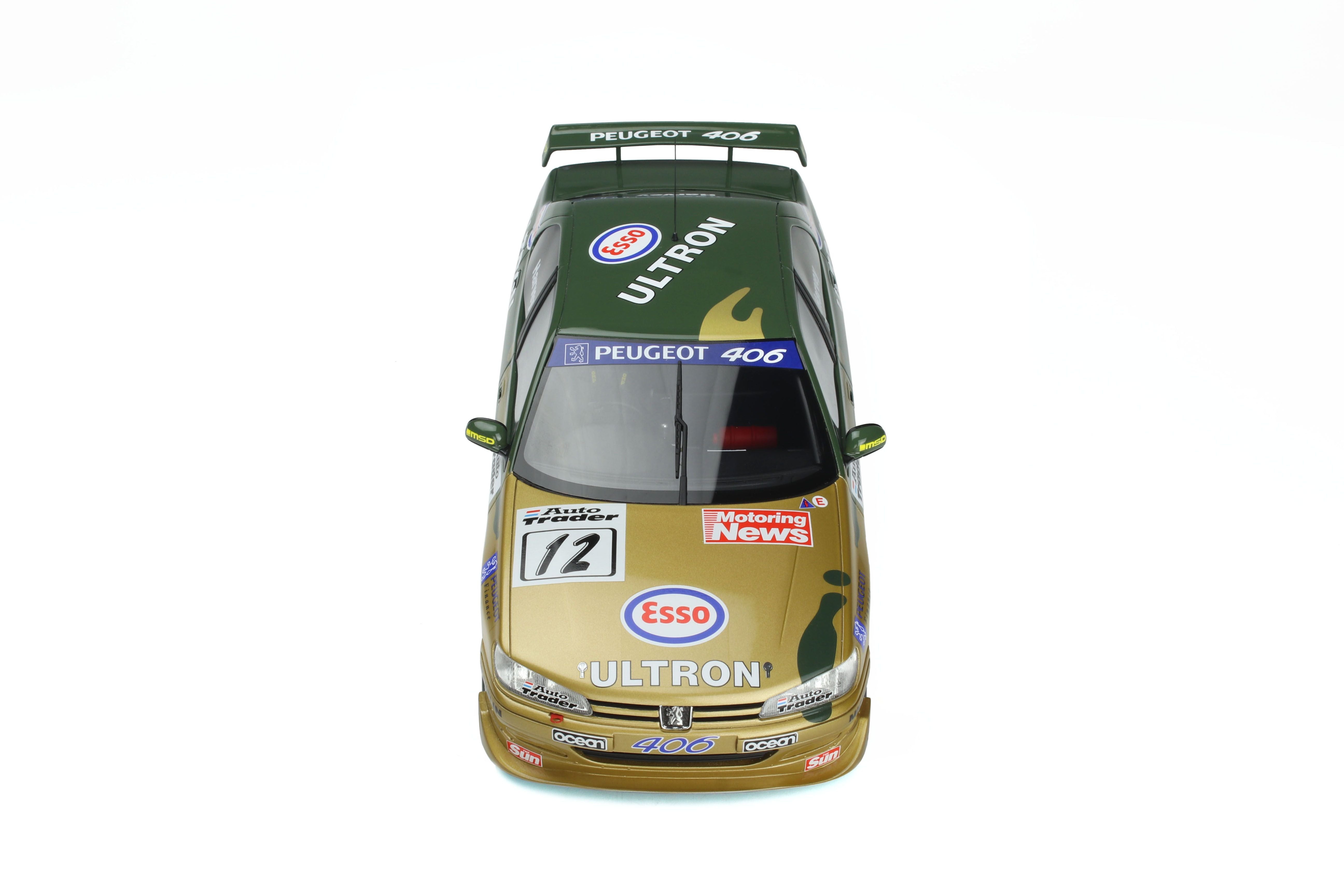 OTTO 1:18 Peugeot 406 #12 Ultron Tim Harvey BTCC 1996 OT828