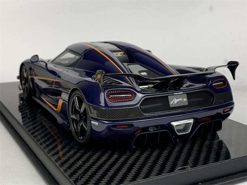 Frontiart 1:18 Koenigsegg Agera RS Carbon Blue Tinted F052-152