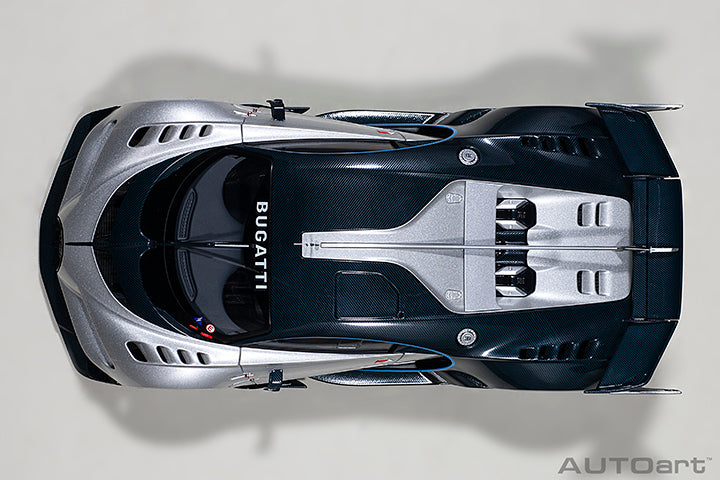 BUGATTI VISION GRAN TURISMO (SILVER/BLUE CARBON)