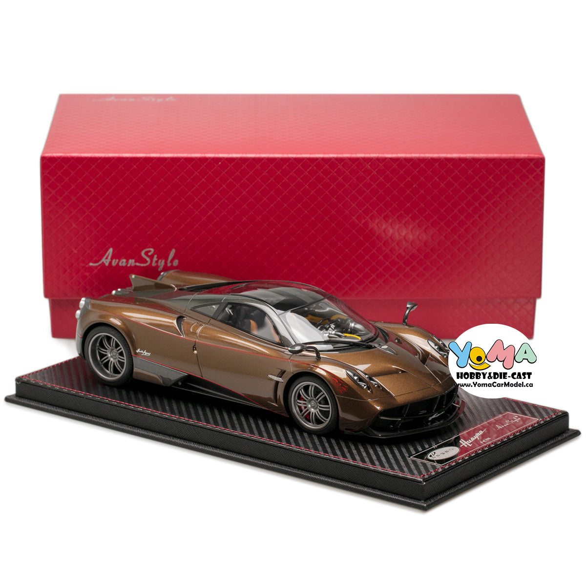 Frontiart AvanStyle 1:18 Pagani Huayra Brown AS016-118