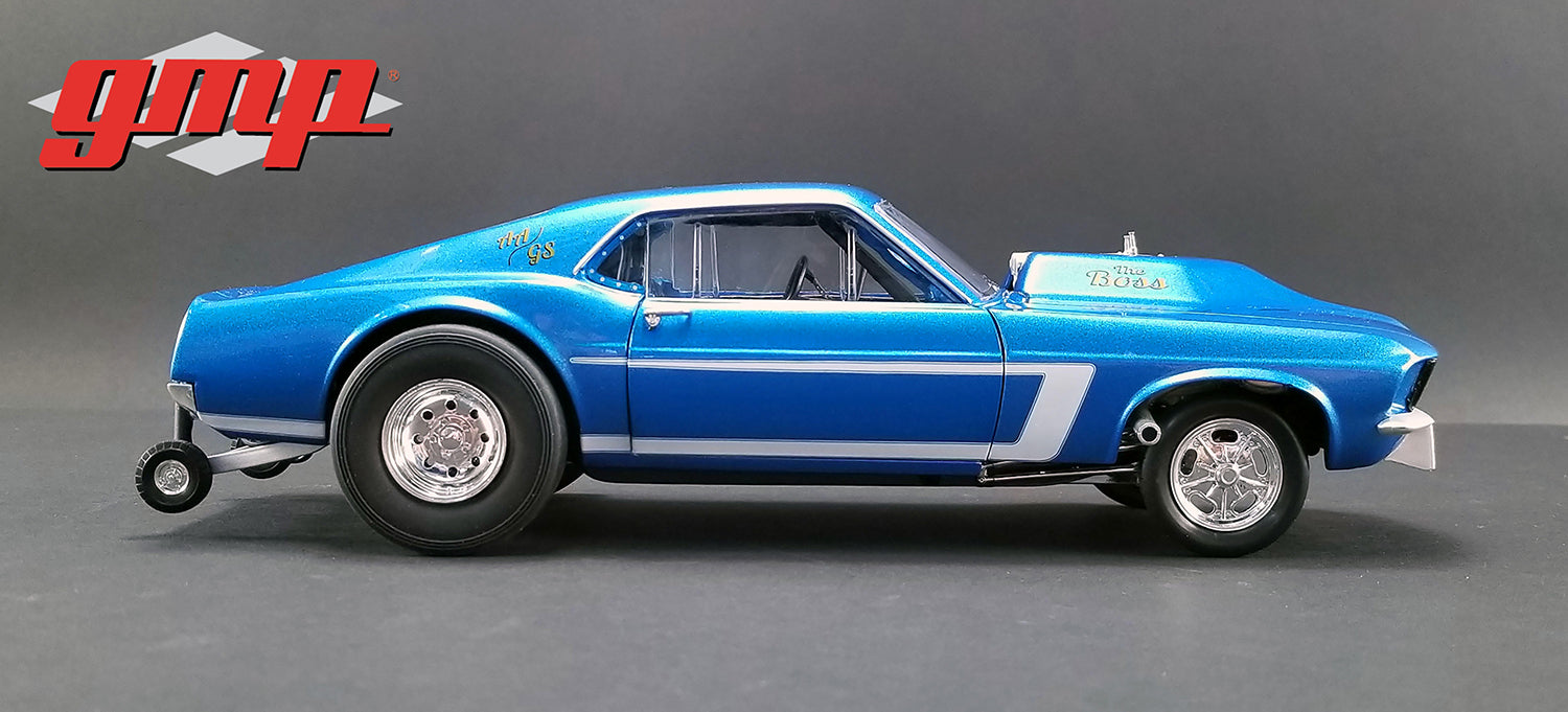 GMP 1/18 1969 Ford Mustang Gasser - The Boss GMP-18913