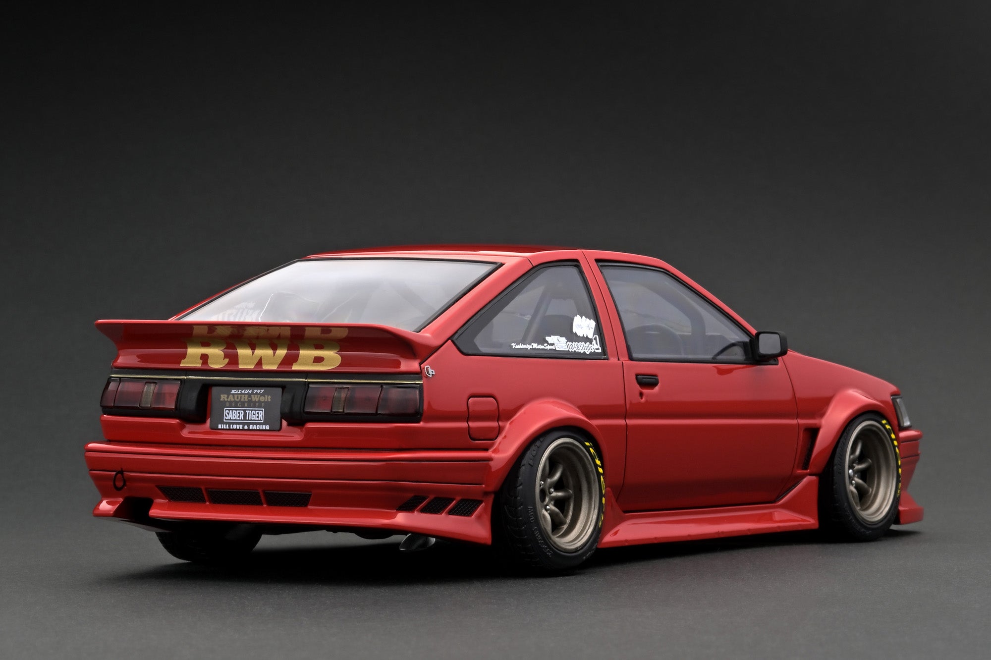 *PREORDER* Ignition Model 1:18 Toyota AE86 RWB in Red
