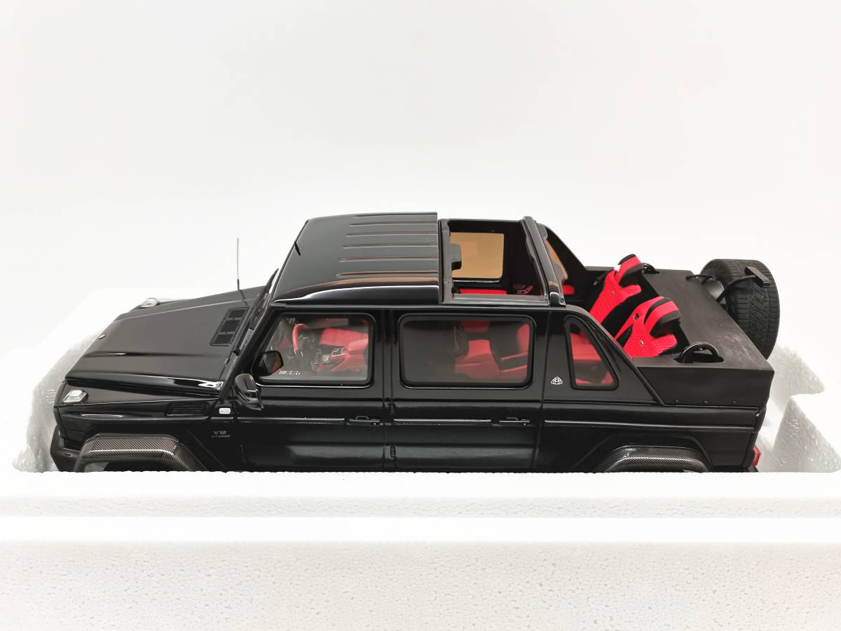 GT Spirit 1:18 Mercedes Benz Maybach G650 Landaulet Black GT721