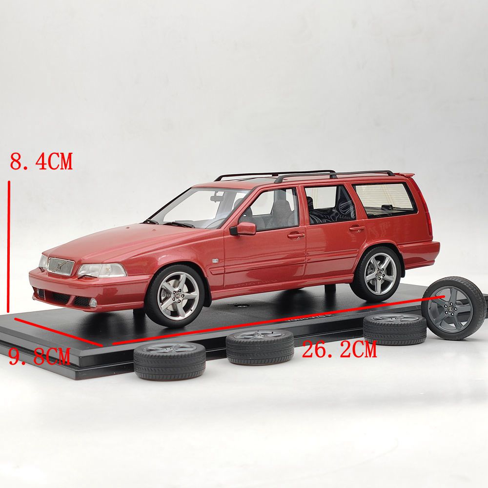 DNA Collectibles 1/18 VOLVO V70 R P80 1998 DNA000154 Resin Model Car Limited Red Toys Gift