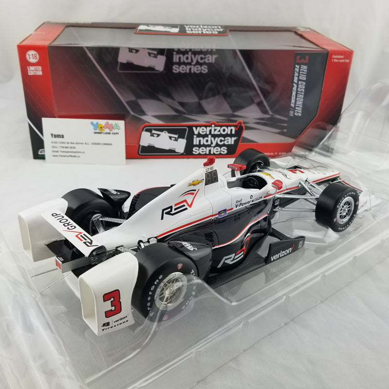 GreenLight 1:18 2016 IndyCar Series #3 Helio Castroneves / Penske Racing, REV Recreation Group 10994