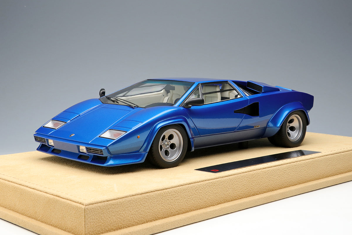 Lamborghini Countach LP5000S 1982 - metallic blue - 1:18