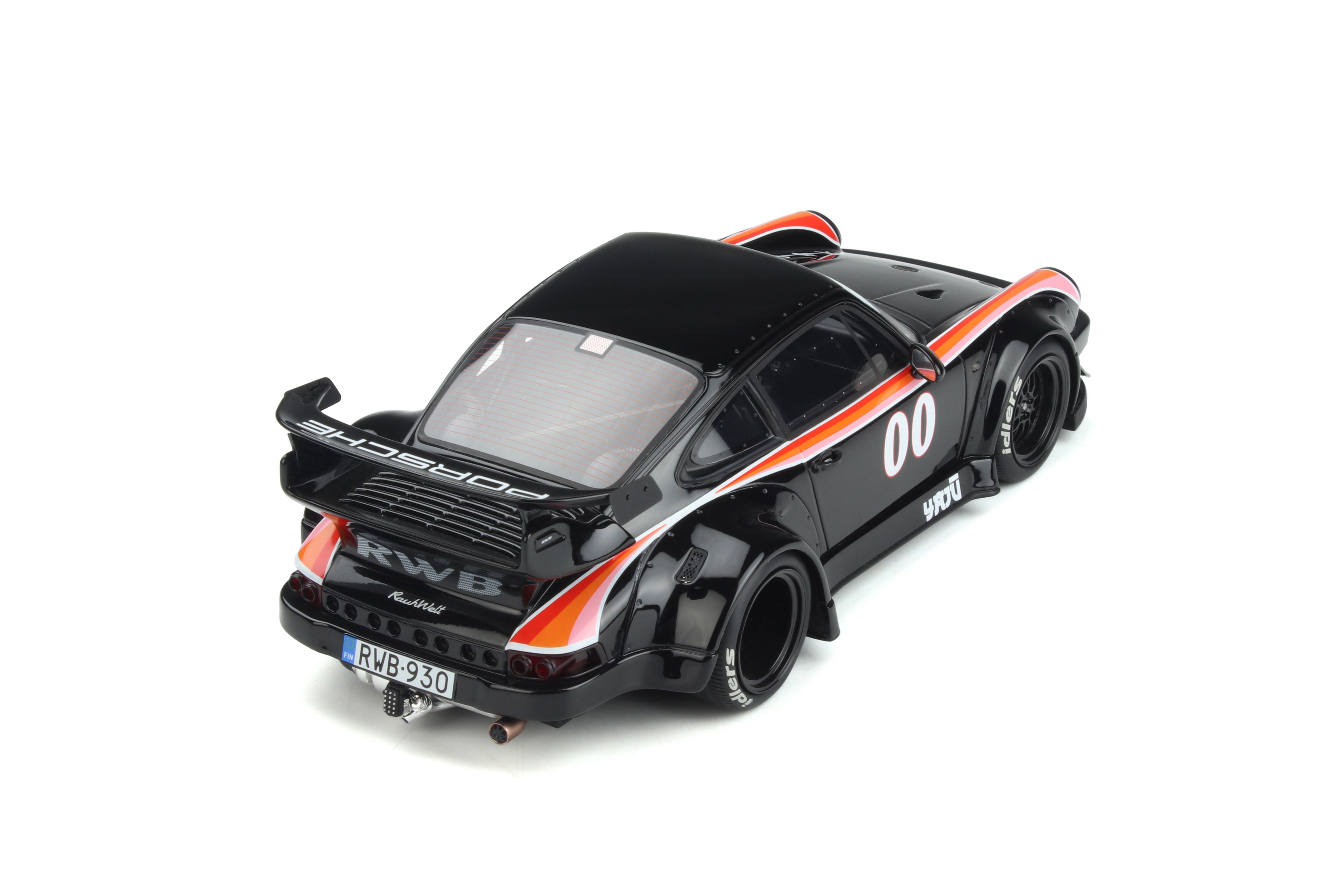 GT Spirit 1:18 Porsche 911 (930) Rwb Bodykit Yaju Black 2019 GT413