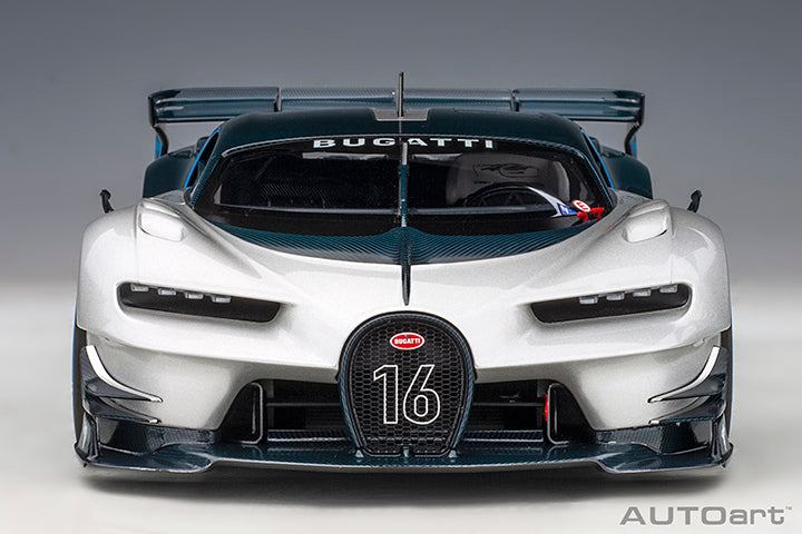 BUGATTI VISION GRAN TURISMO (SILVER/BLUE CARBON)