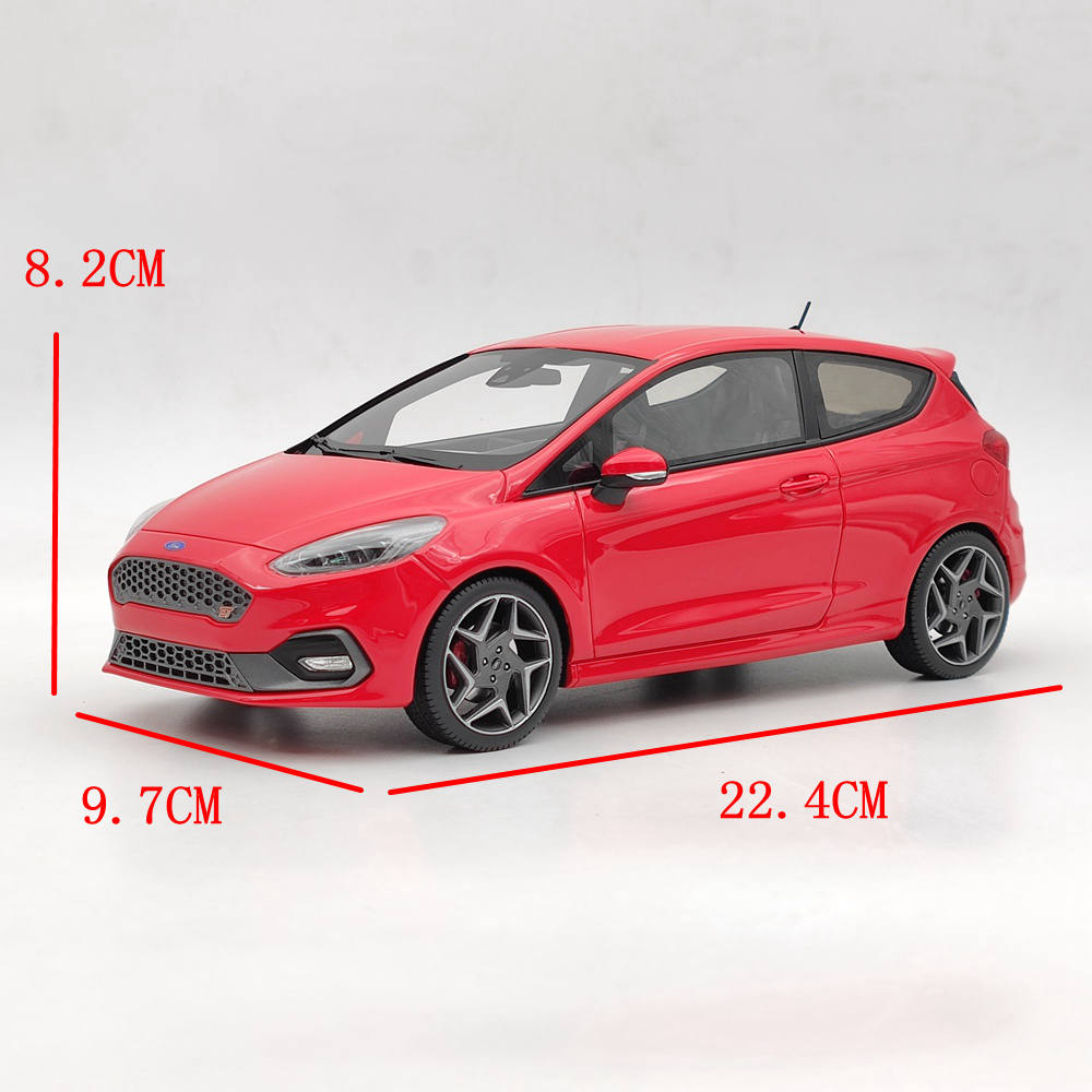 DNA Collectibles 1/18 Ford Fiesta ST 2020 DNA000093 Resin Model Car Limited Red Toy Gift