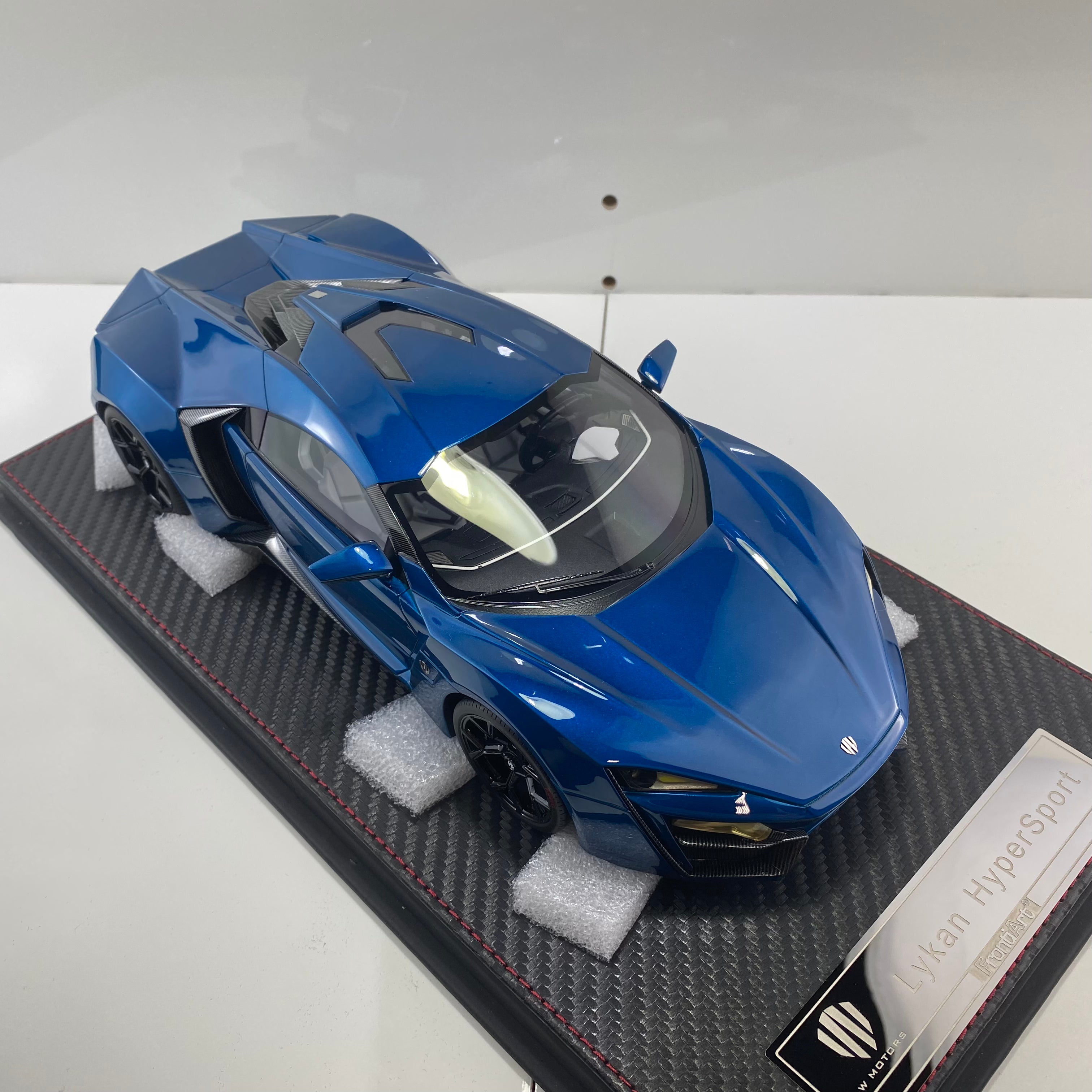 Frontiart 1:18 W Motor Lykan Hypersport Blue F030-11