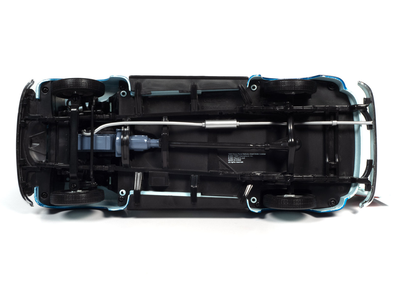 Monopoly 1948 Panel Delivery w/ Resin Figure 1:18 Scale