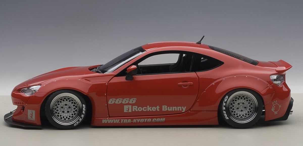 AUTOart 1:18 ROCKET BUNNY TOYOTA 86 Red 78757