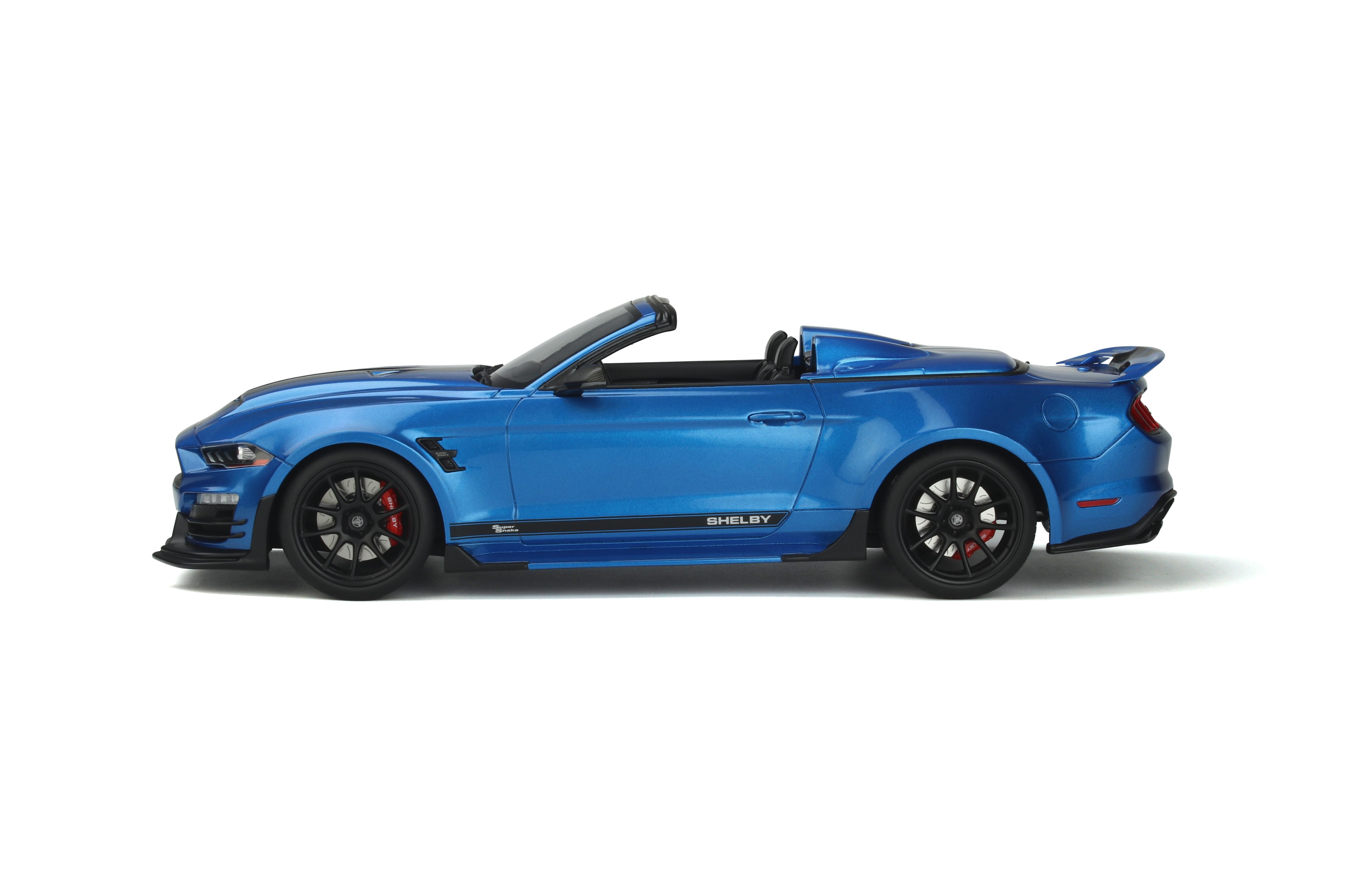 GT Spirit 1:18 2022 Ford Shelby Super Snake Speedster Velocity Blue GT398